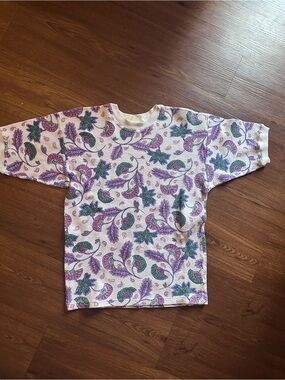 Vintage Cherokee Paisley Top
